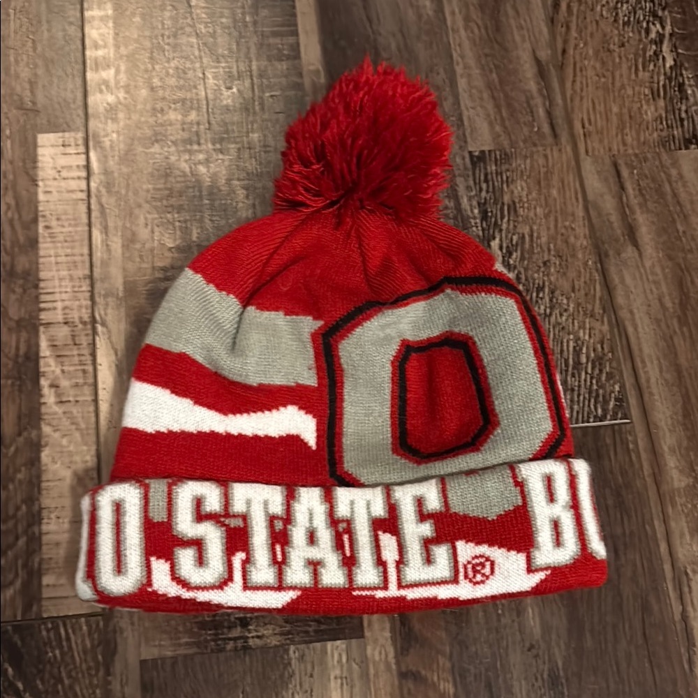 OSU Pom Beanie